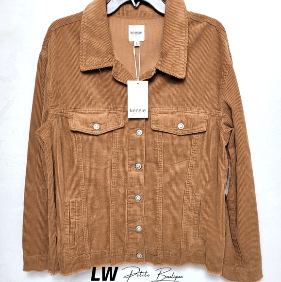 Coats | Kensie Corduroy Jacket | Poshmark